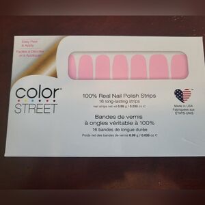 What's The 411? Color Street Pink Nail Strips